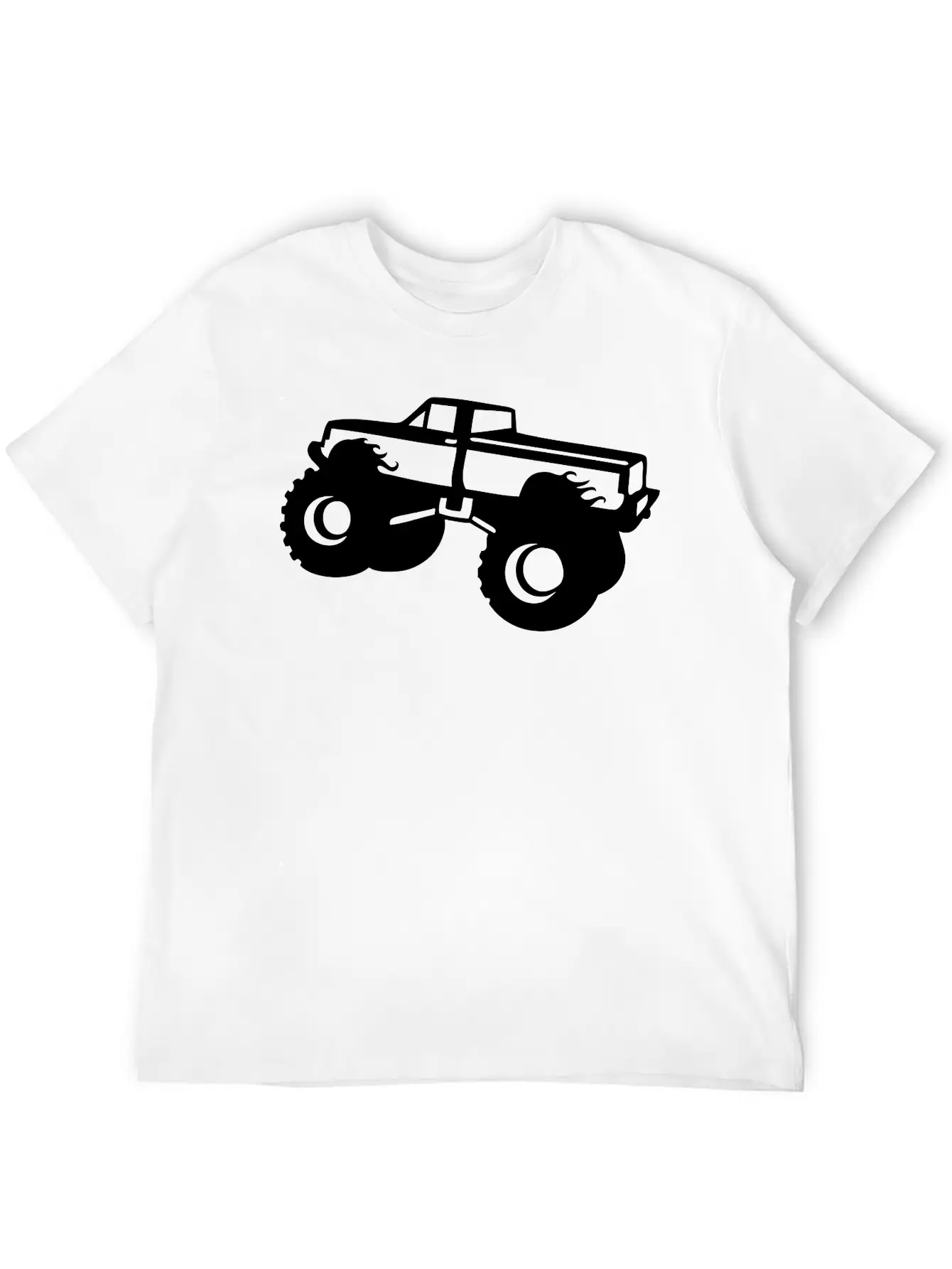 Monster_truck BIG FOOT Unisex Casual T-Shirt – Clean Design For Daily Comfort