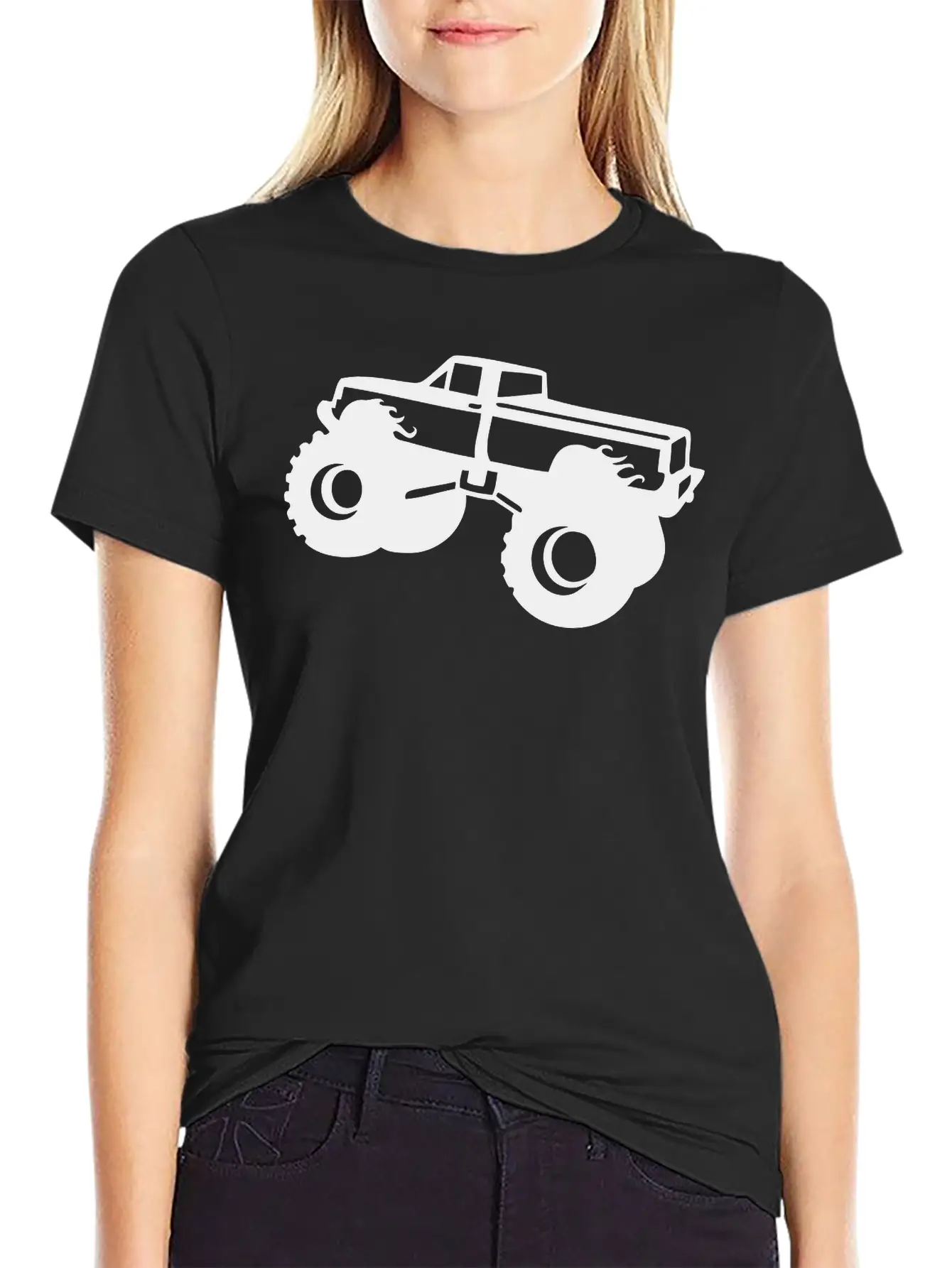 Monster_truck BIG FOOT Unisex Casual T-Shirt – Clean Design For Daily Comfort