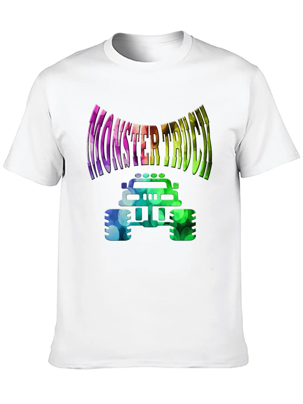 Monster Truck Breathable Soft Cotton T-Shirt – Timeless Casual Look