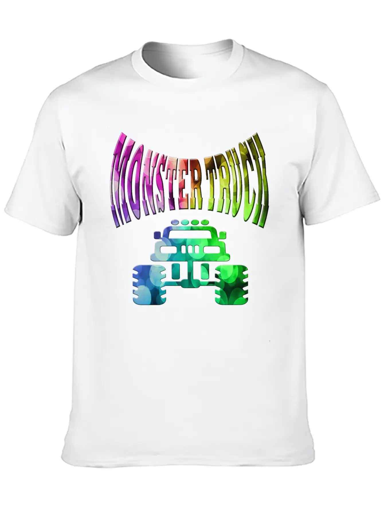 Monster Truck Breathable Soft Cotton T-Shirt – Timeless Casual Look