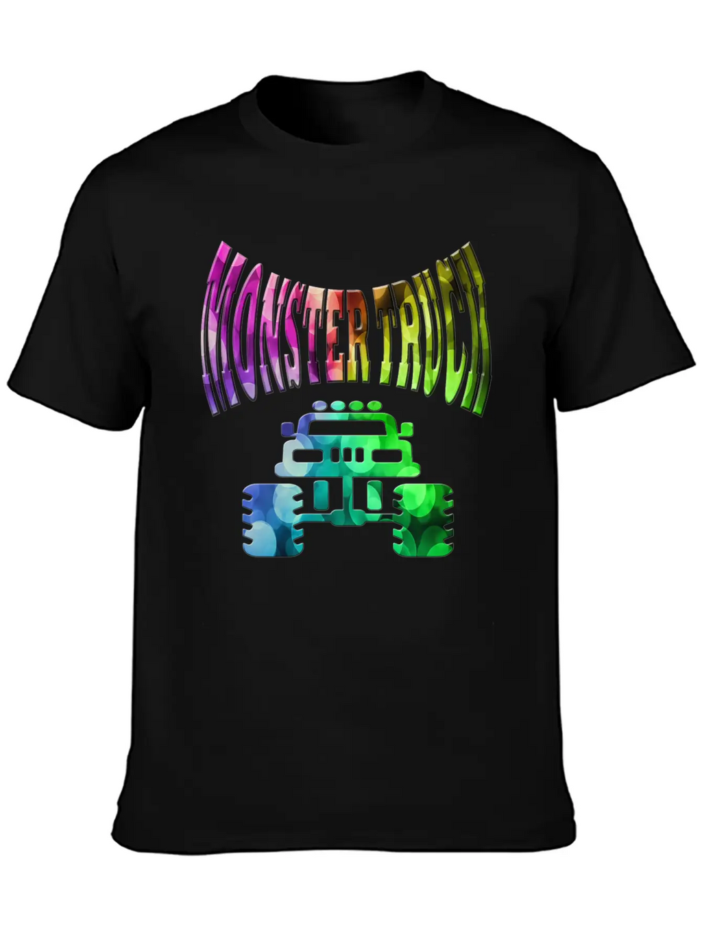 Monster Truck Breathable Soft Cotton T-Shirt – Timeless Casual Look