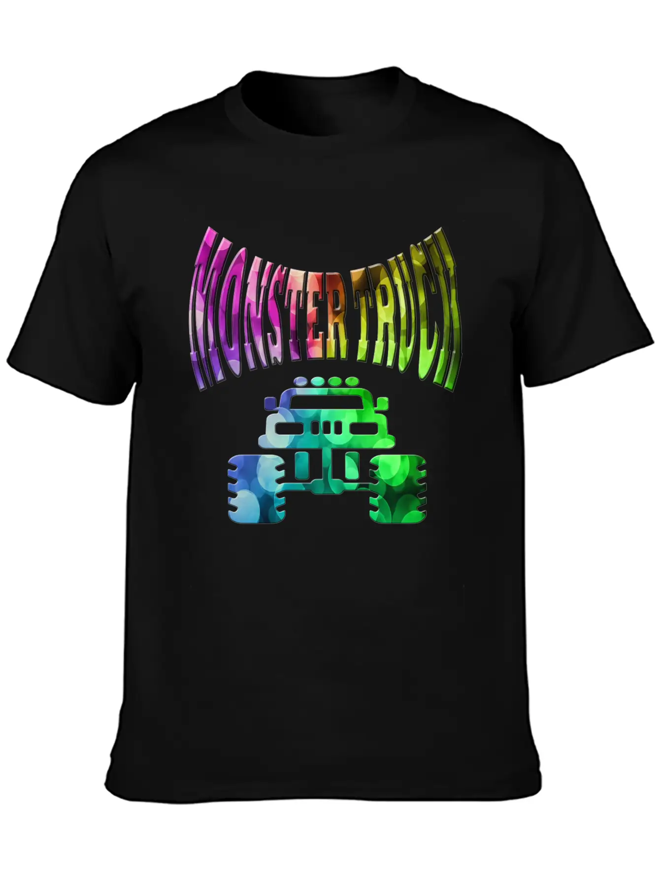 Monster Truck Breathable Soft Cotton T-Shirt – Timeless Casual Look