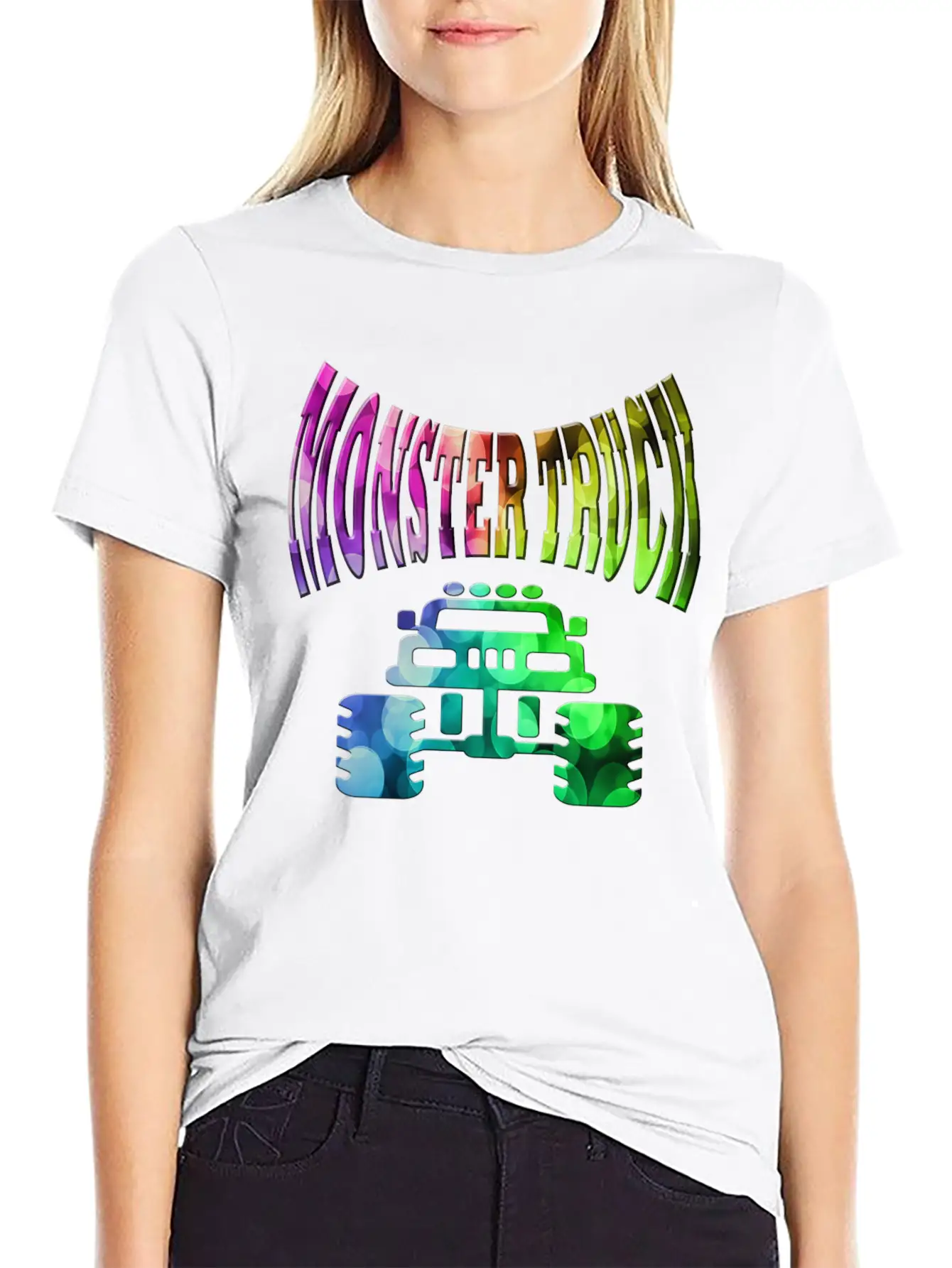 Monster Truck Breathable Soft Cotton T-Shirt – Timeless Casual Look