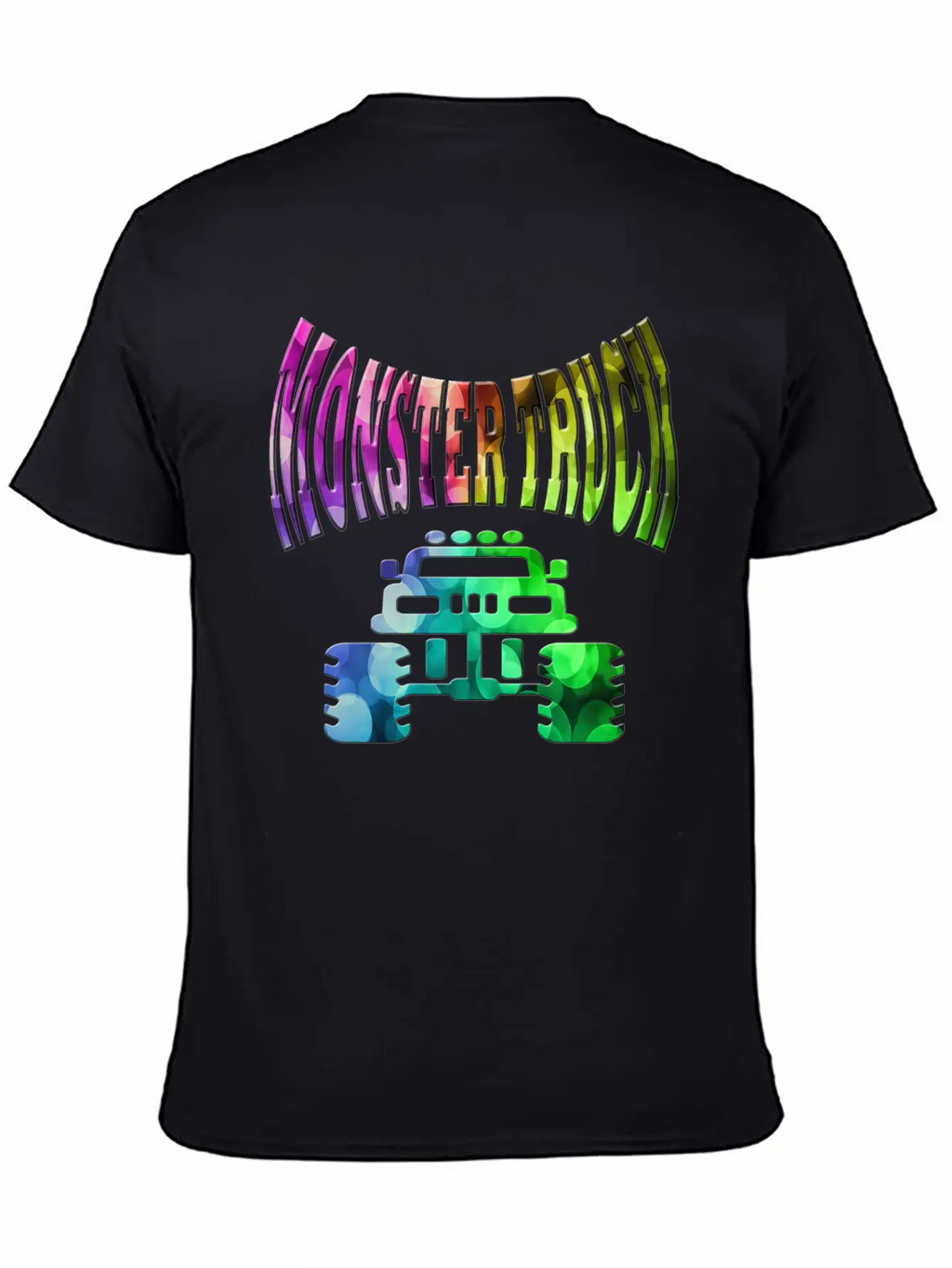 Monster Truck Breathable Soft Cotton T-Shirt – Timeless Casual Look