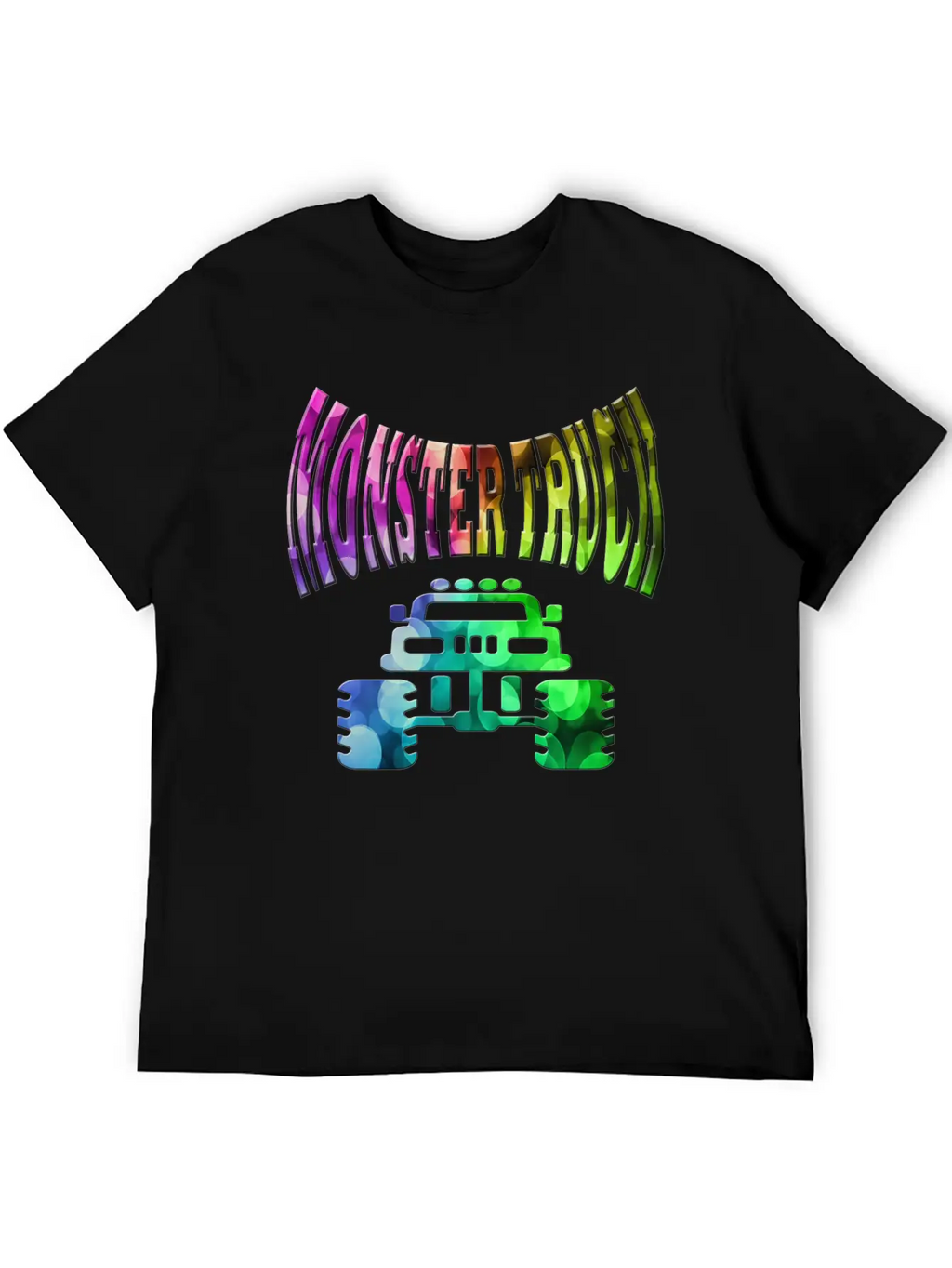 Monster Truck Breathable Soft Cotton T-Shirt – Timeless Casual Look