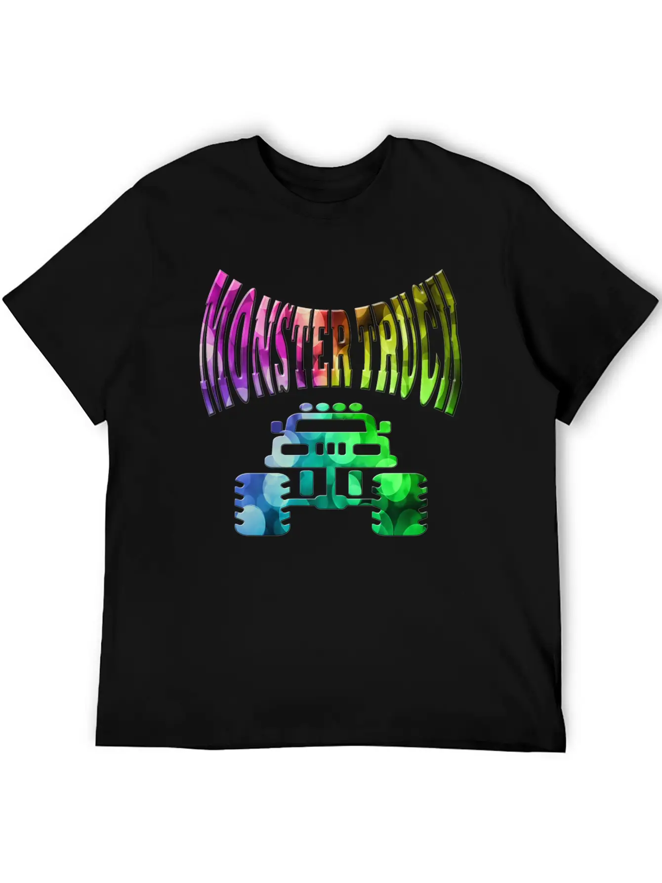 Monster Truck Breathable Soft Cotton T-Shirt – Timeless Casual Look