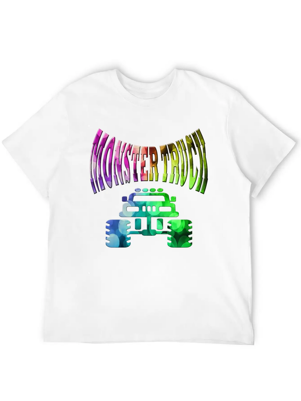 Monster Truck Breathable Soft Cotton T-Shirt – Timeless Casual Look