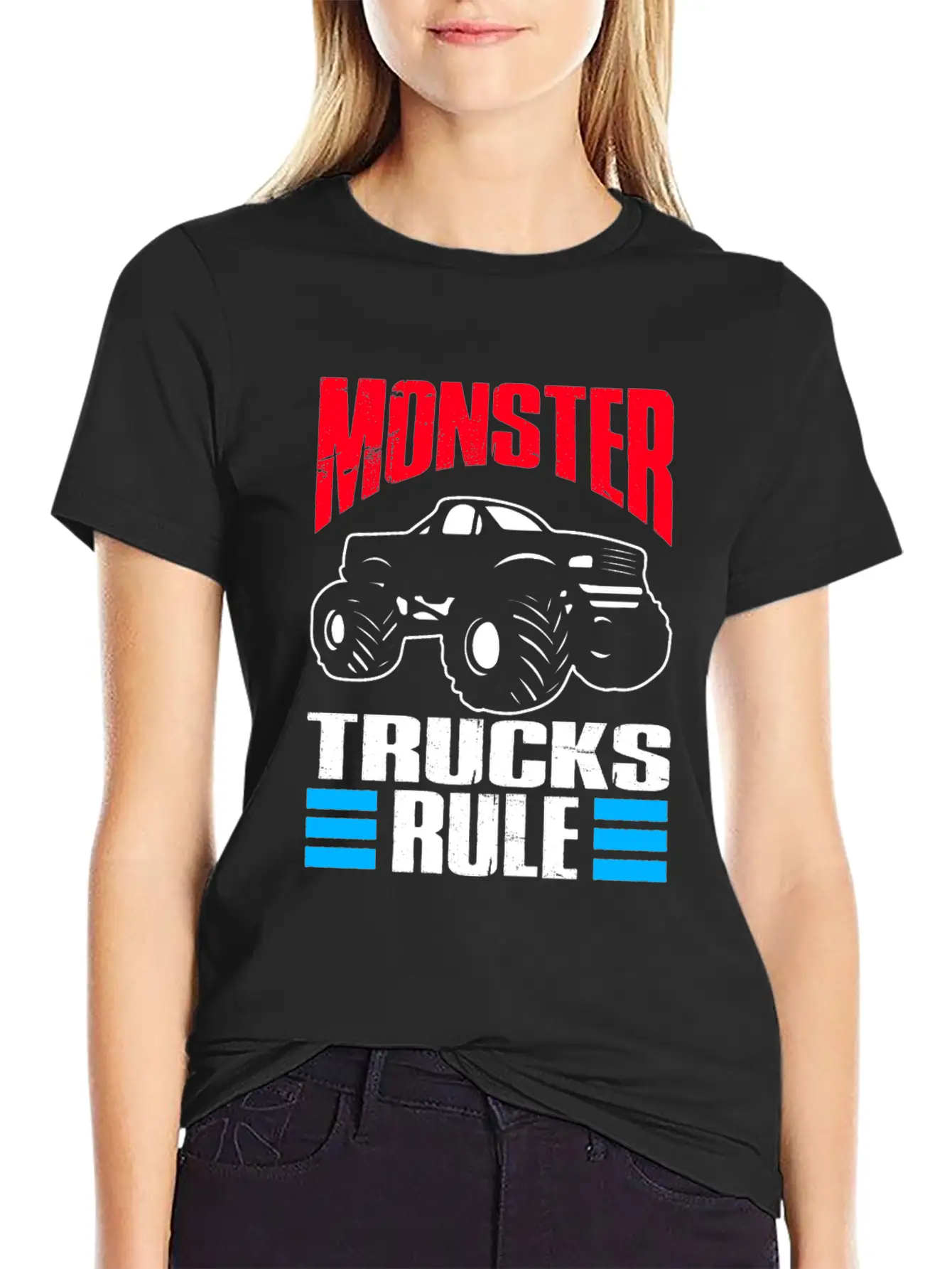 Monster Trucks Gift | Big Trucks Unisex Casual T-Shirt – Clean Design For Daily Comfort