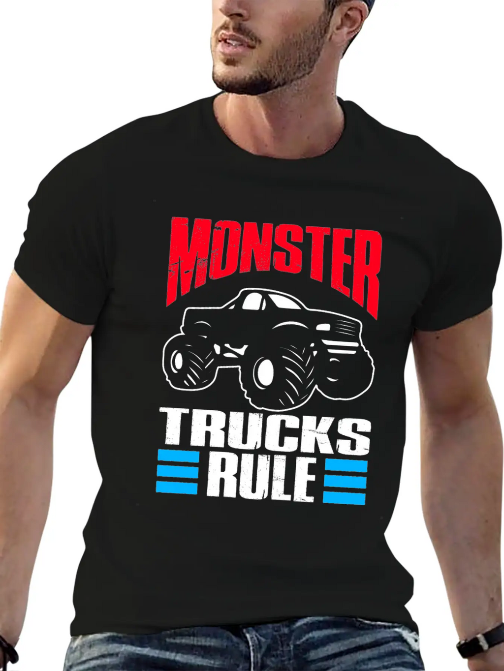 Monster Trucks Gift | Big Trucks Unisex Casual T-Shirt – Clean Design For Daily Comfort