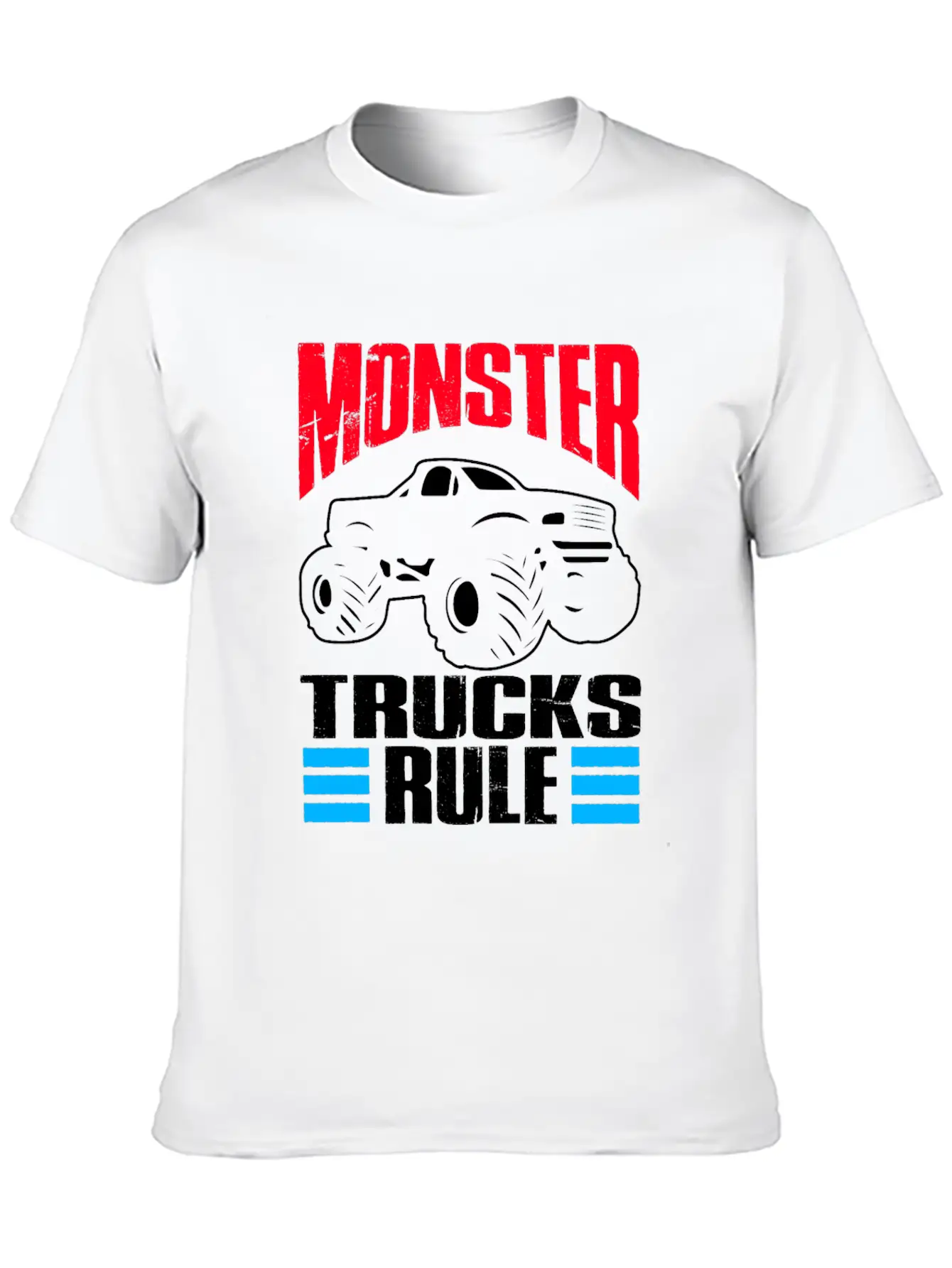 Monster Trucks Gift | Big Trucks Unisex Casual T-Shirt – Clean Design For Daily Comfort