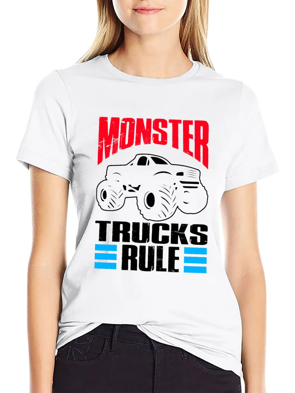 Monster Trucks Gift | Big Trucks Unisex Casual T-Shirt – Clean Design For Daily Comfort