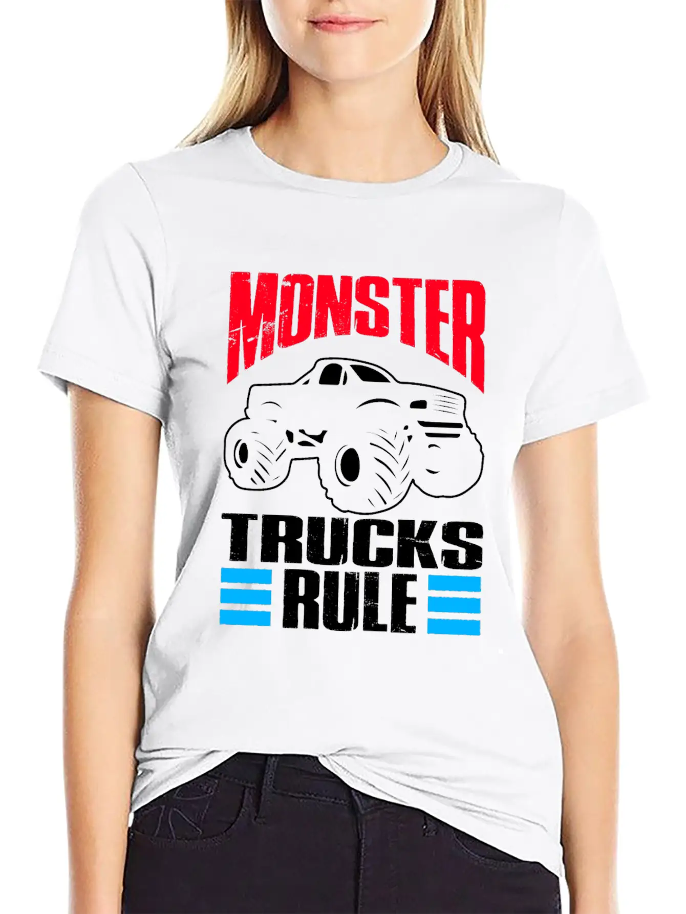 Monster Trucks Gift | Big Trucks Unisex Casual T-Shirt – Clean Design For Daily Comfort