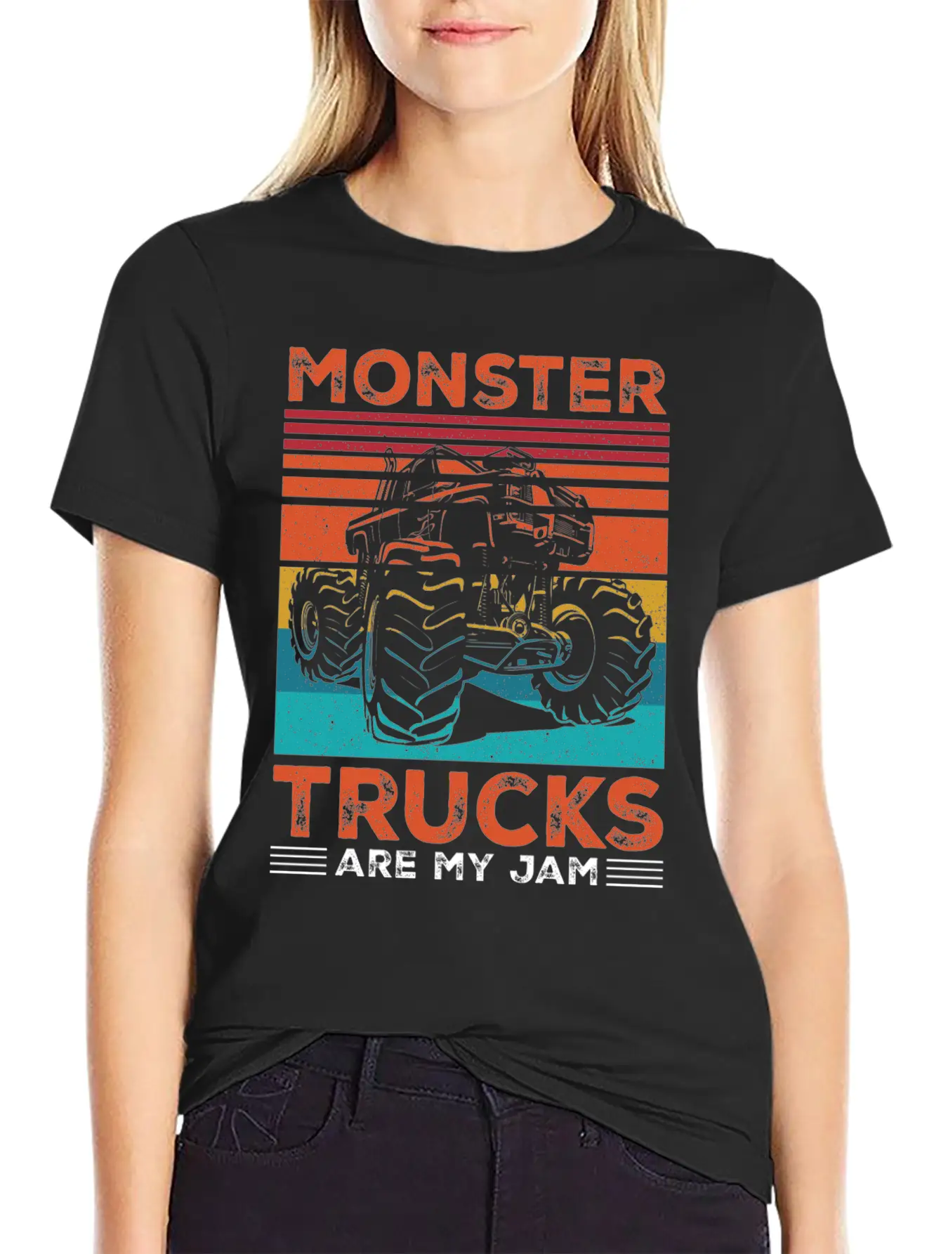 Monster Trucks Shirt Casual Graphic T-Shirt – Simple And Comfortable Daily Wear