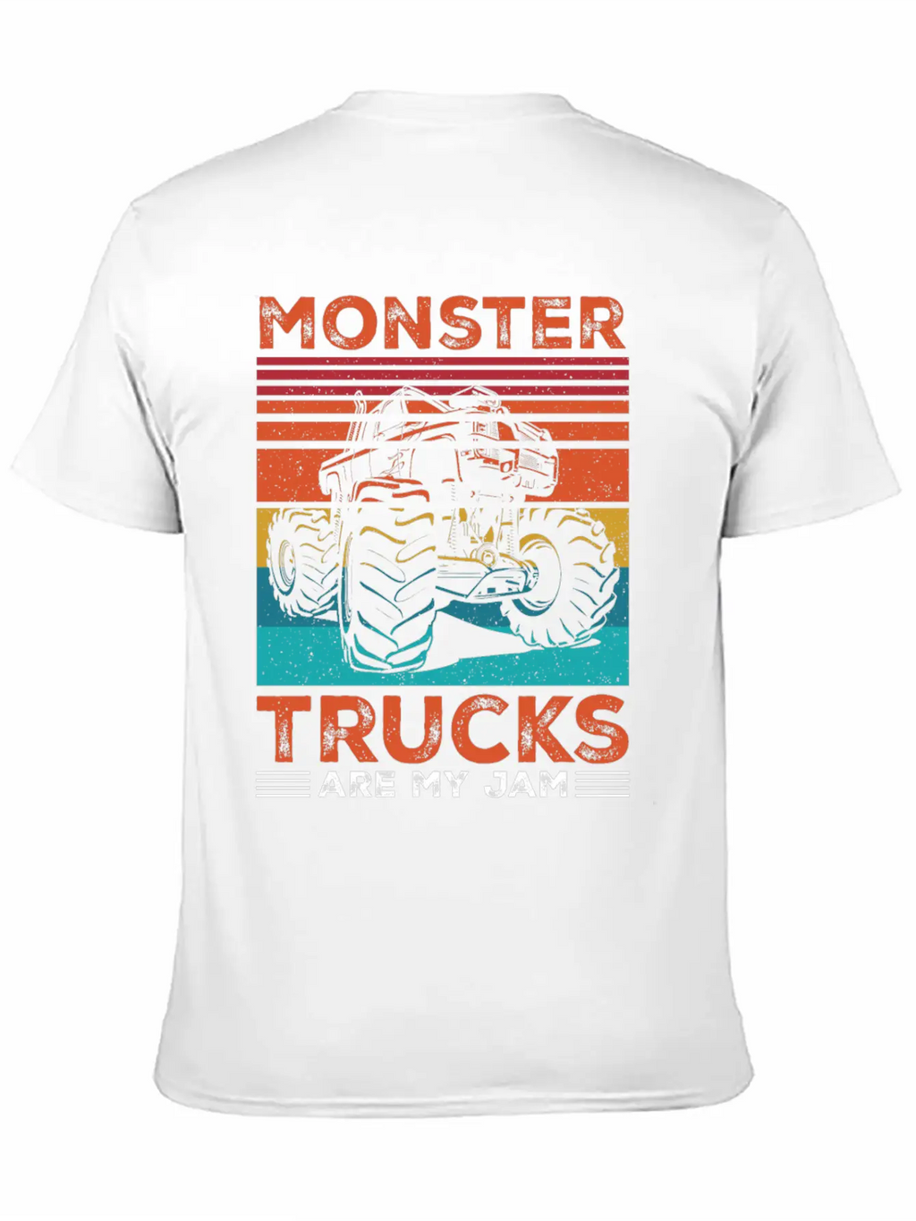 Monster Trucks Shirt Casual Graphic T-Shirt – Simple And Comfortable Daily Wear