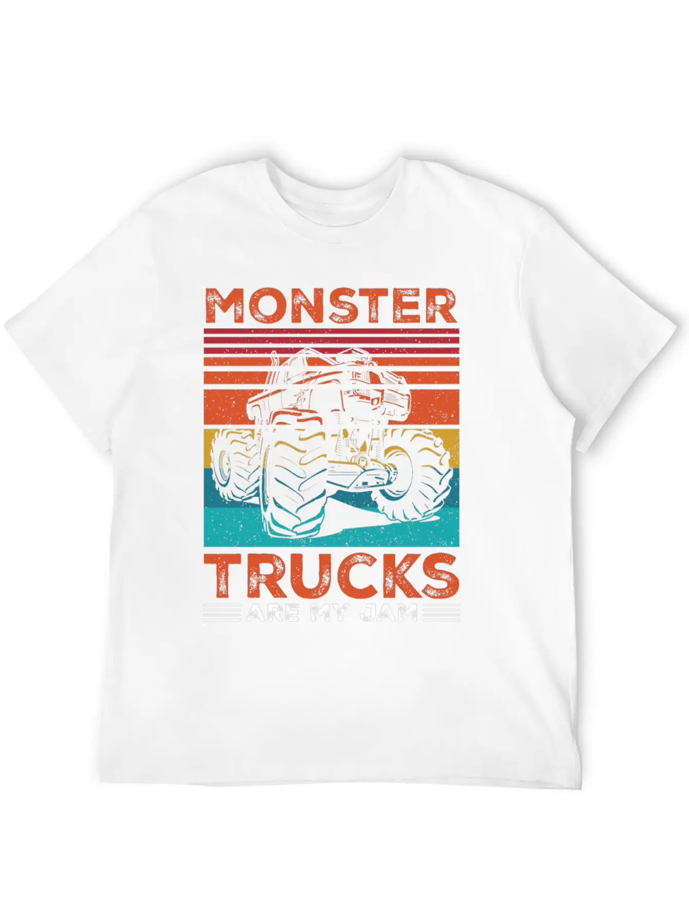 Monster Trucks Shirt Casual Graphic T-Shirt – Simple And Comfortable Daily Wear