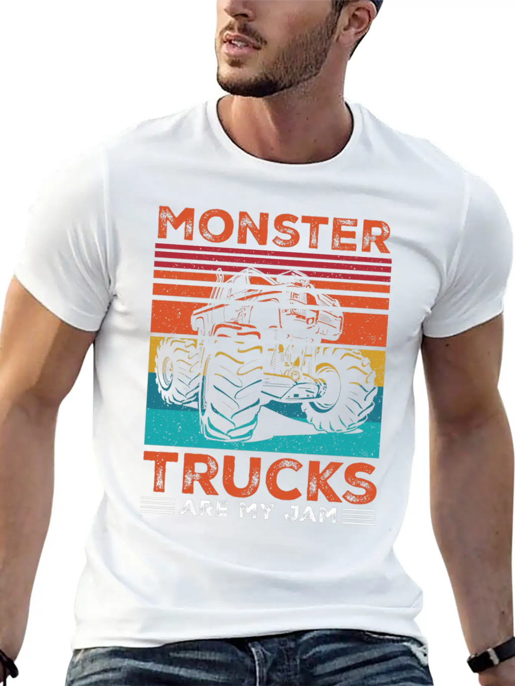 Monster Trucks Shirt Casual Graphic T-Shirt – Simple And Comfortable Daily Wear