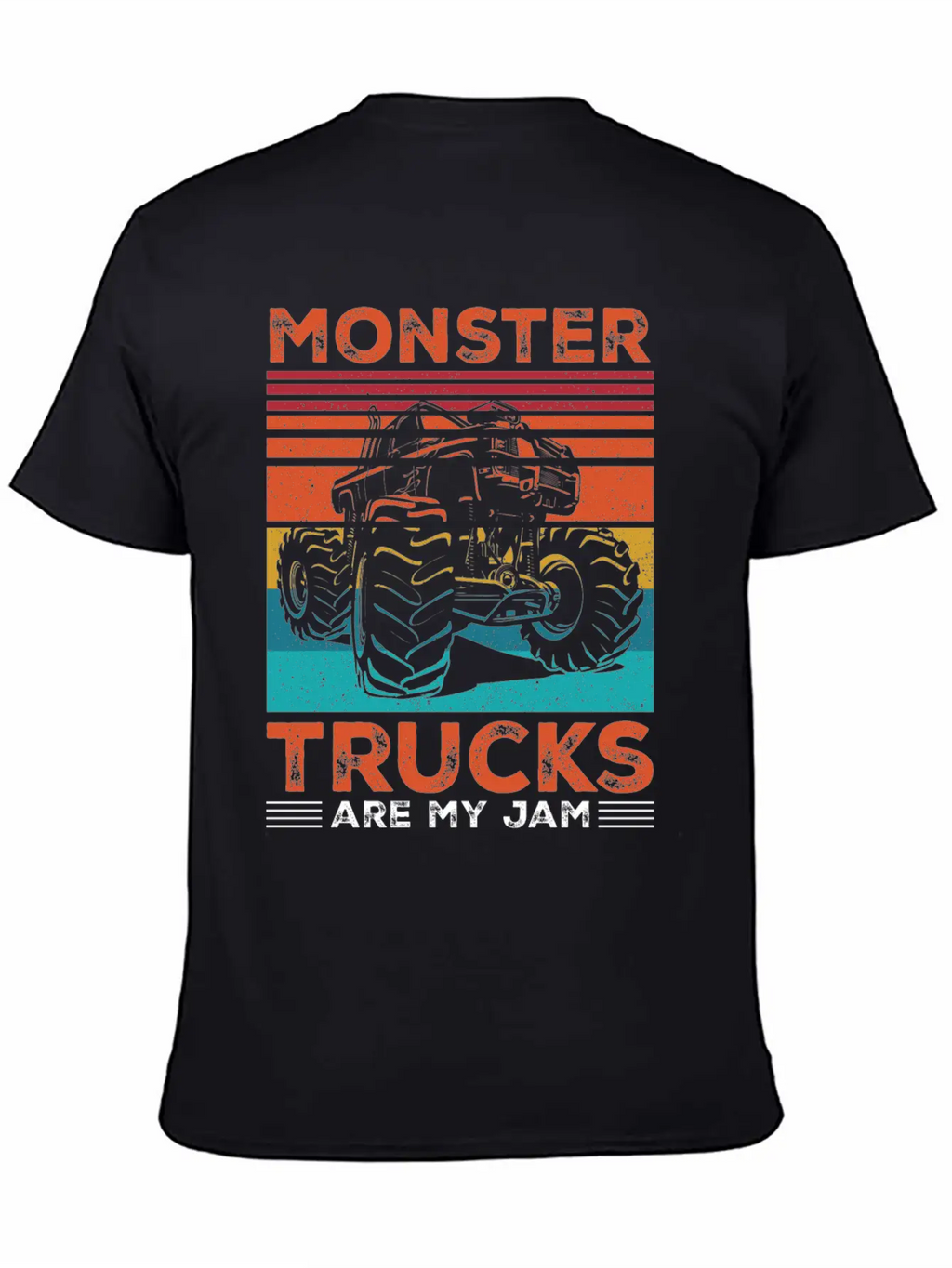 Monster Trucks Shirt Casual Graphic T-Shirt – Simple And Comfortable Daily Wear