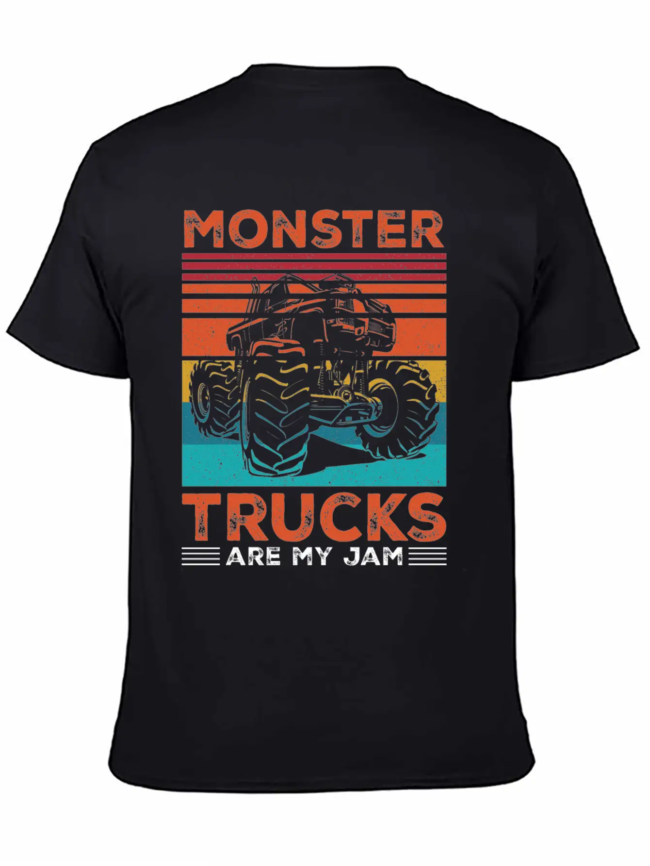 Monster Trucks Shirt Casual Graphic T-Shirt – Simple And Comfortable Daily Wear