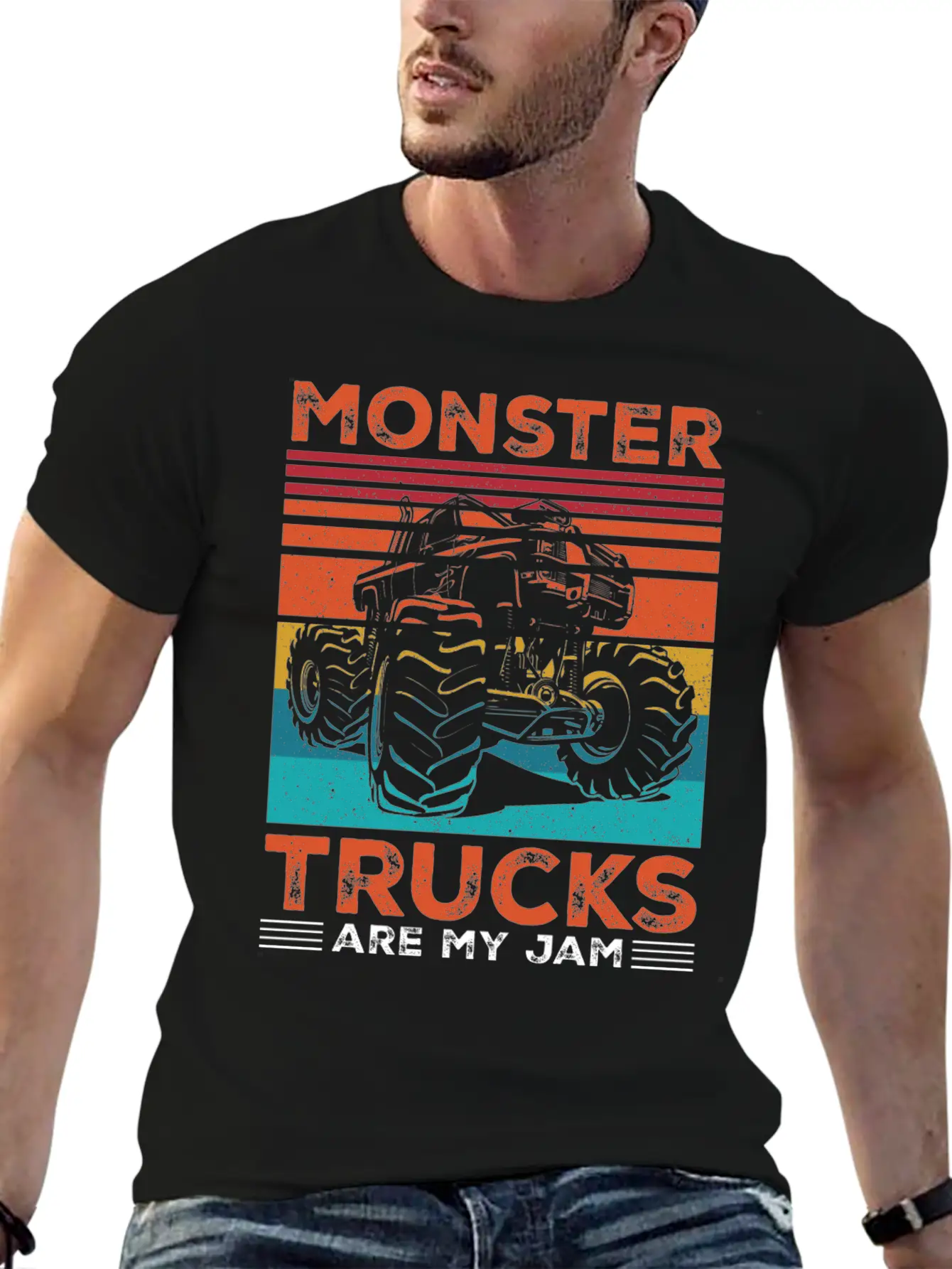 Monster Trucks Shirt Casual Graphic T-Shirt – Simple And Comfortable Daily Wear