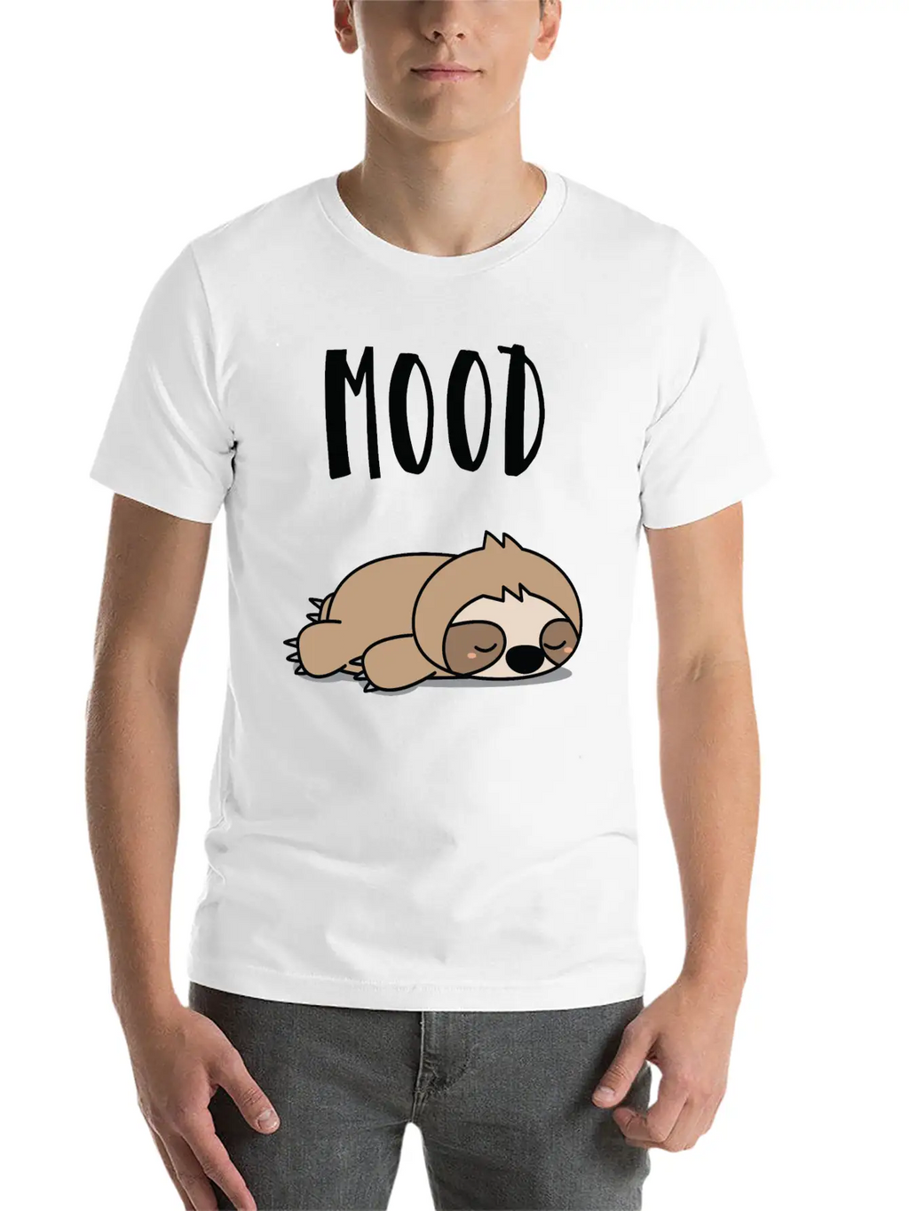 Mood Breathable Soft Cotton T-Shirt – Timeless Casual Look