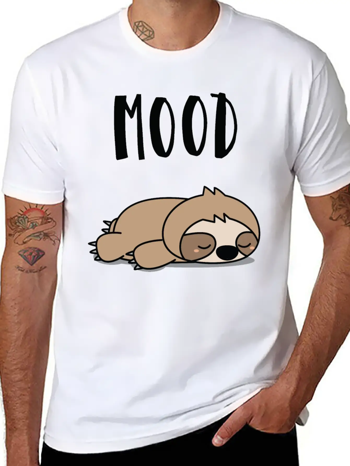 Mood Breathable Soft Cotton T-Shirt – Timeless Casual Look