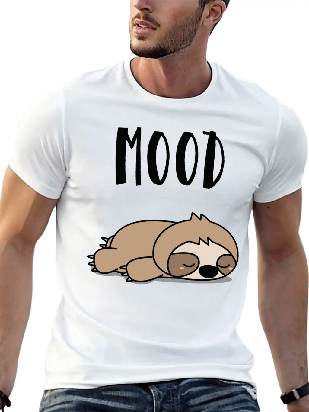 Mood Breathable Soft Cotton T-Shirt – Timeless Casual Look