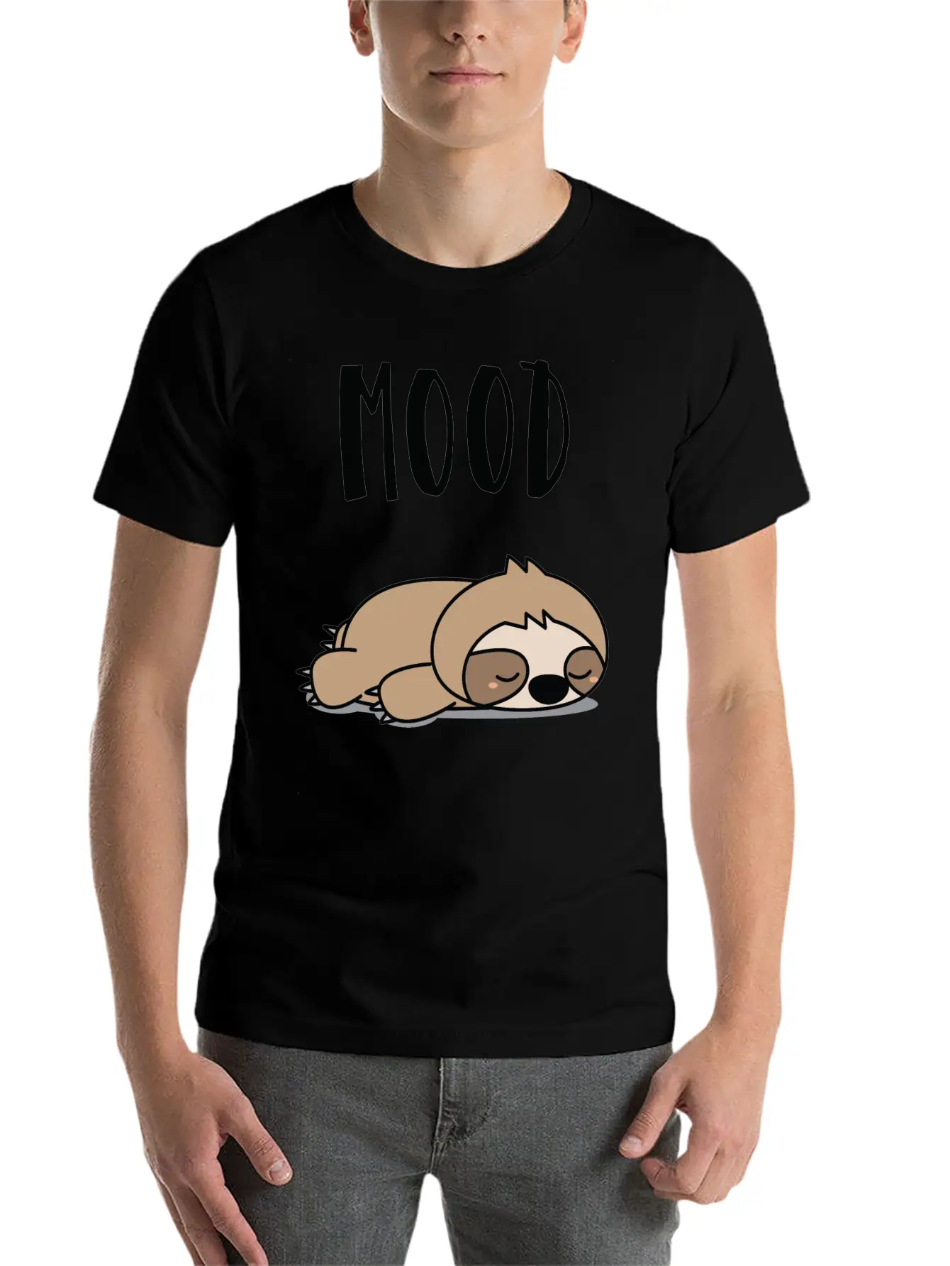 Mood Breathable Soft Cotton T-Shirt – Timeless Casual Look