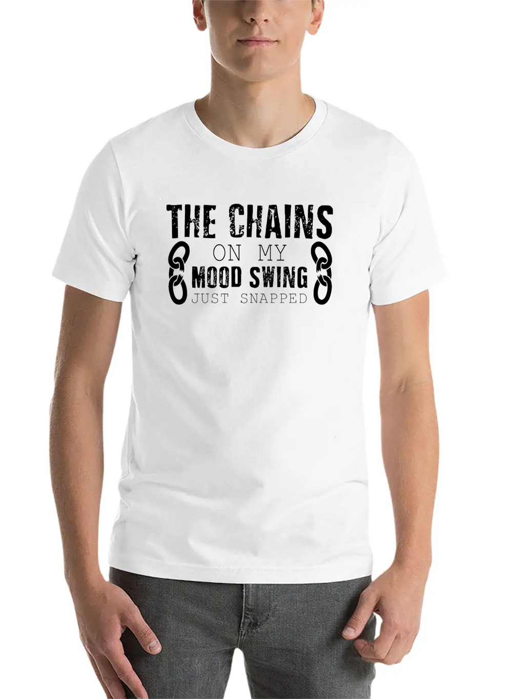 Mood Swings Casual Graphic T-Shirt – Simple And Comfortable Daily Wear