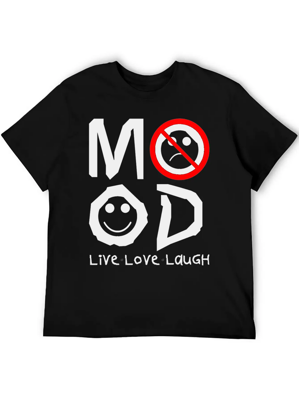 MOOD Unisex Short Sleeve Soft Cotton T-Shirt – Casual Everyday Wear