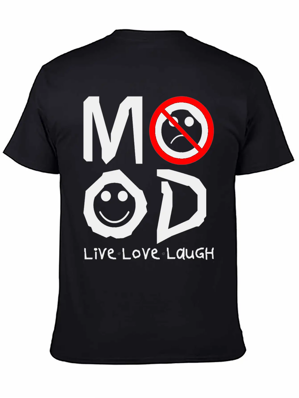 MOOD Unisex Short Sleeve Soft Cotton T-Shirt – Casual Everyday Wear