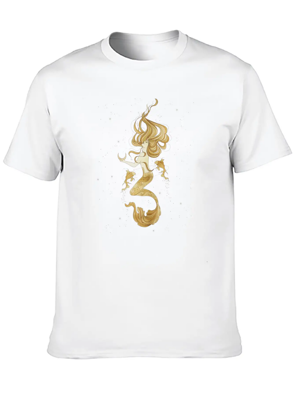 Moon Art Unisex Casual T-Shirt – Clean Design For Daily Comfort