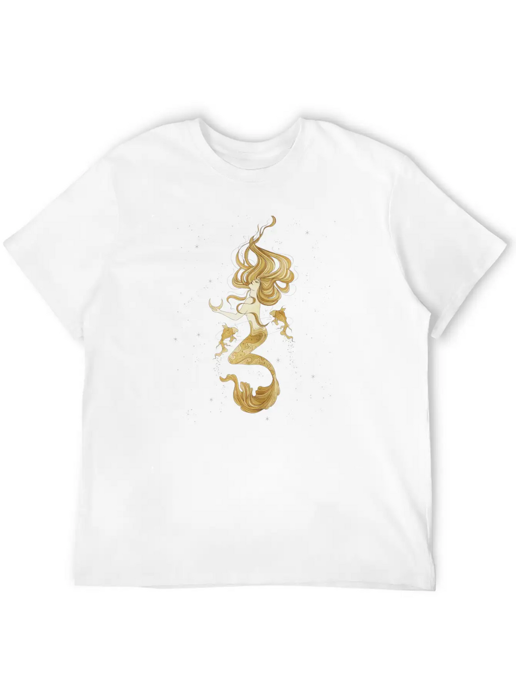 Moon Art Unisex Casual T-Shirt – Clean Design For Daily Comfort