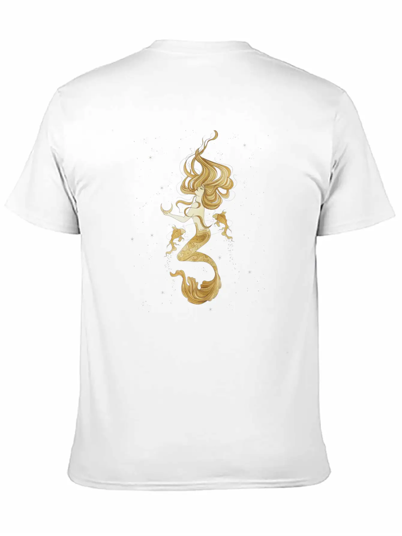 Moon Art Unisex Short Sleeve Soft Cotton T-Shirt – Casual Everyday Wear