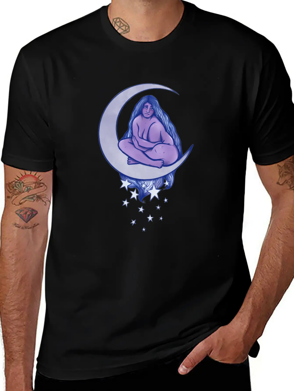 Moon Child Unisex Casual T-Shirt – Clean Design For Daily Comfort