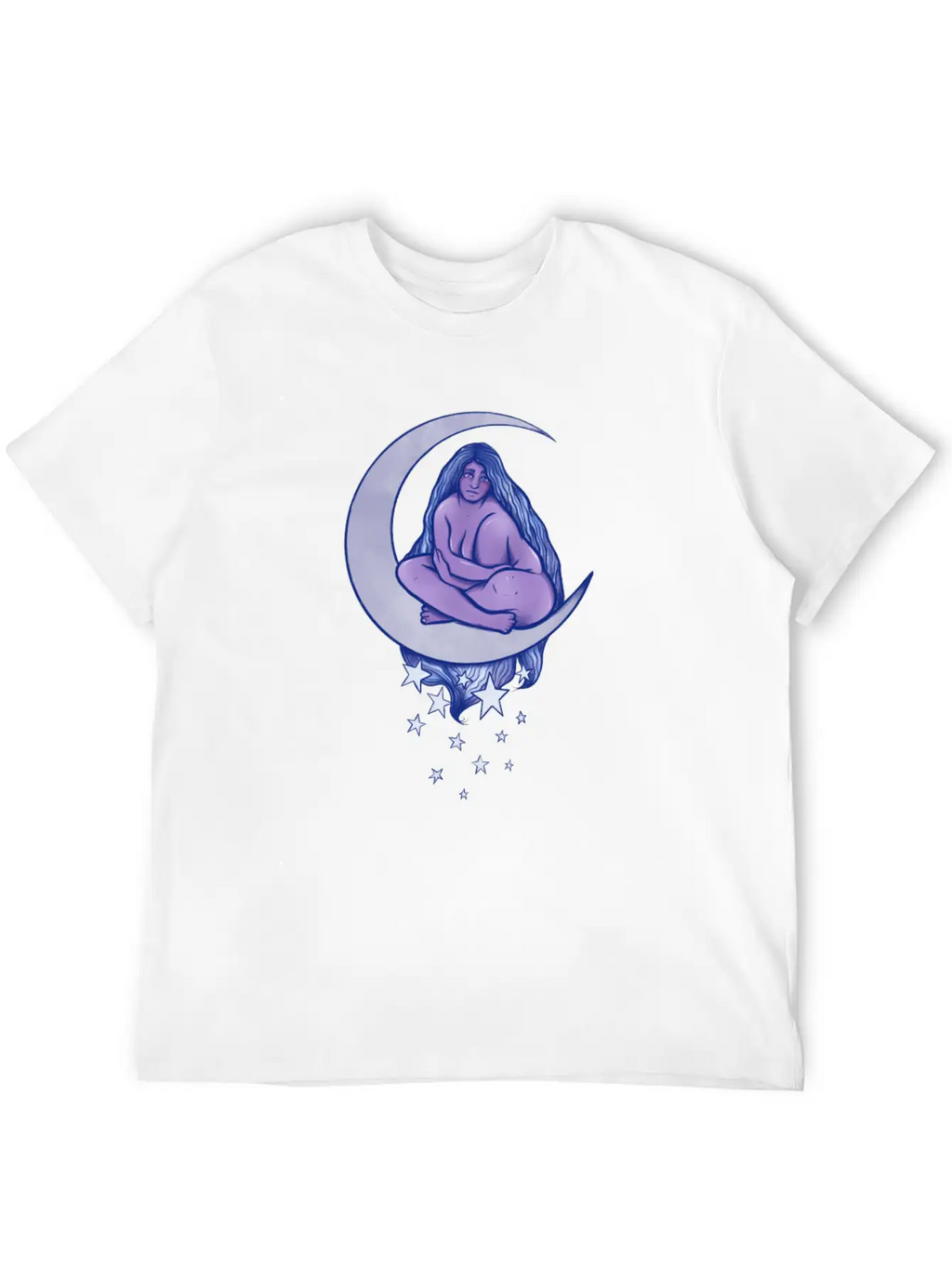 Moon Child Unisex Casual T-Shirt – Clean Design For Daily Comfort