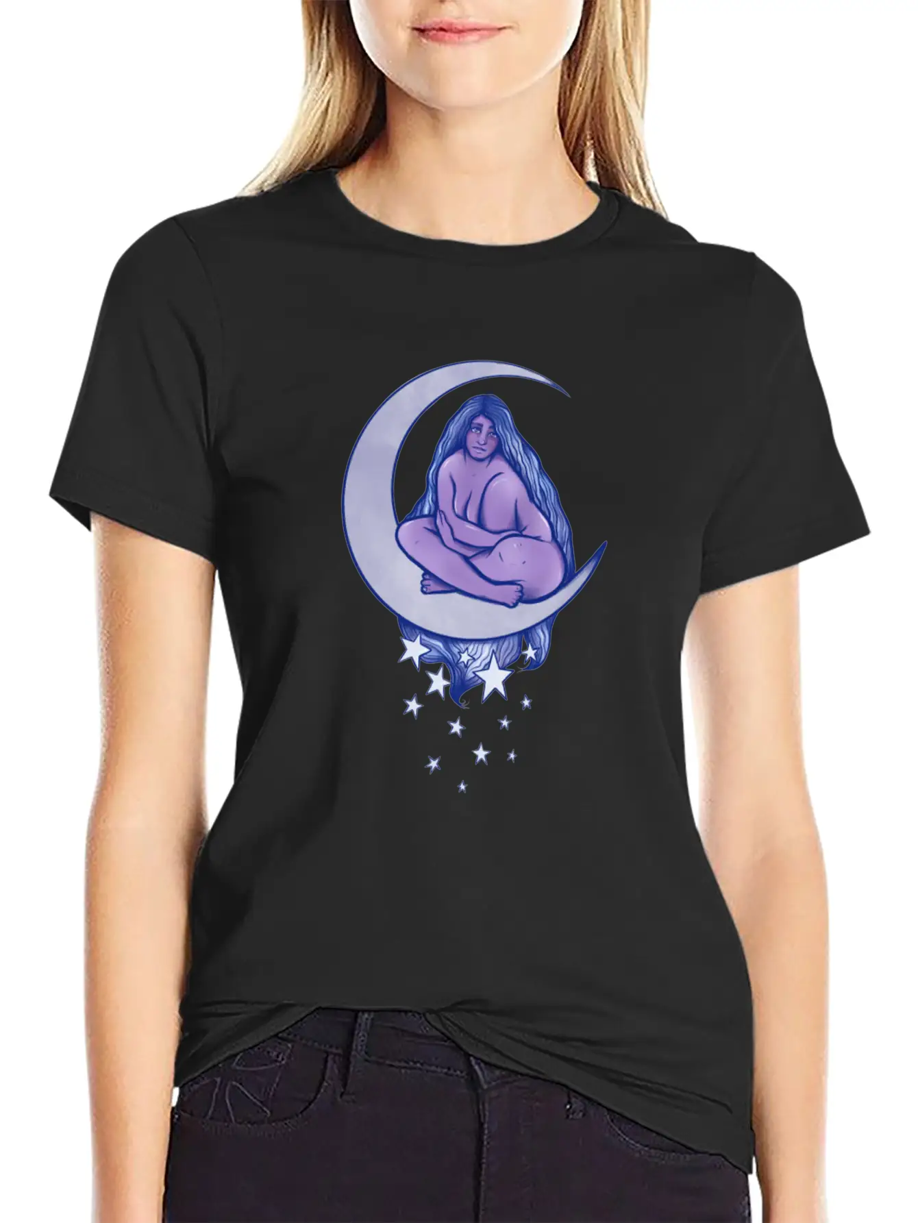 Moon Child Unisex Casual T-Shirt – Clean Design For Daily Comfort