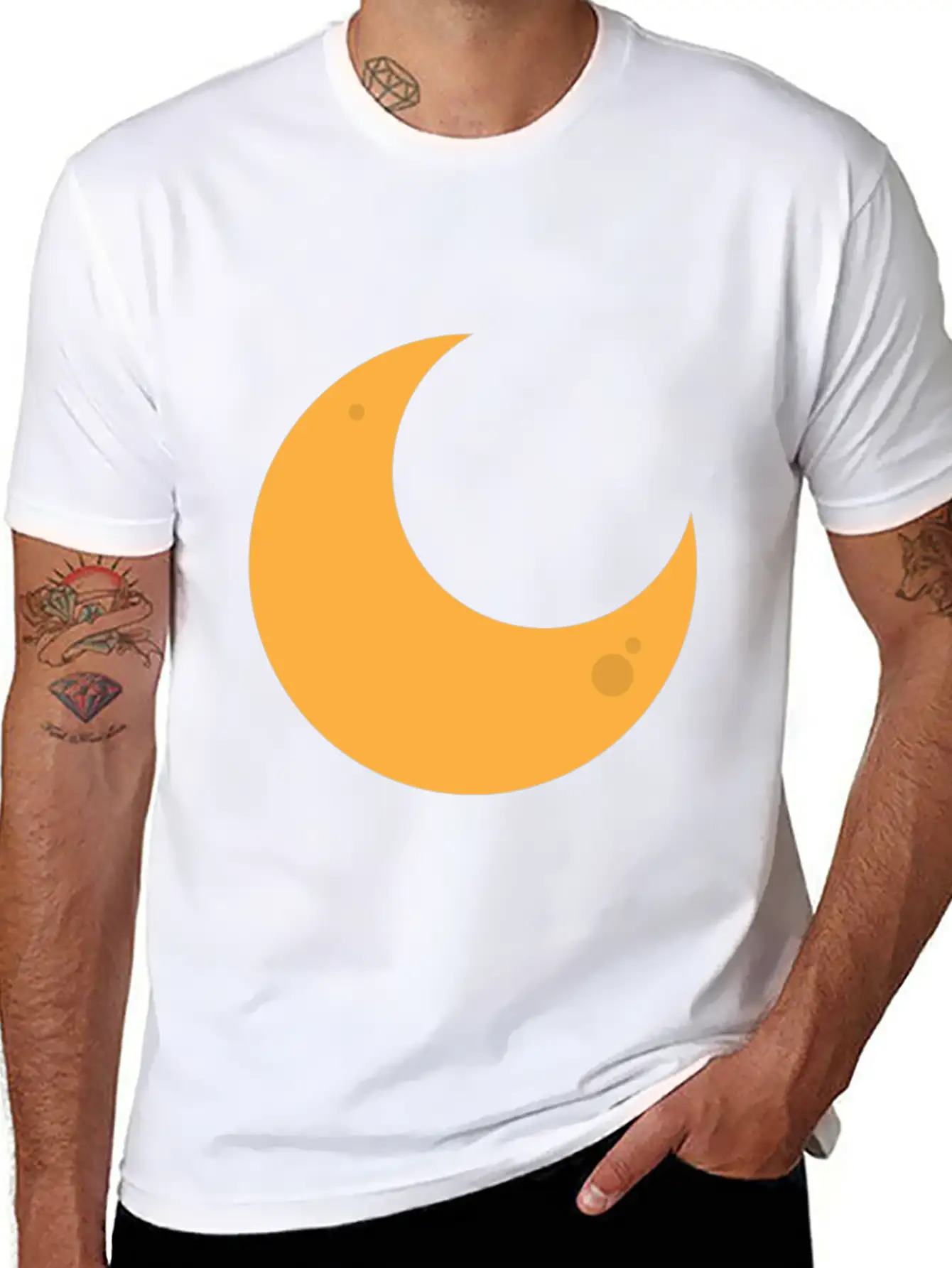 Moon Sky Heaven Giftidea Breathable Soft Cotton T-Shirt – Timeless Casual Look