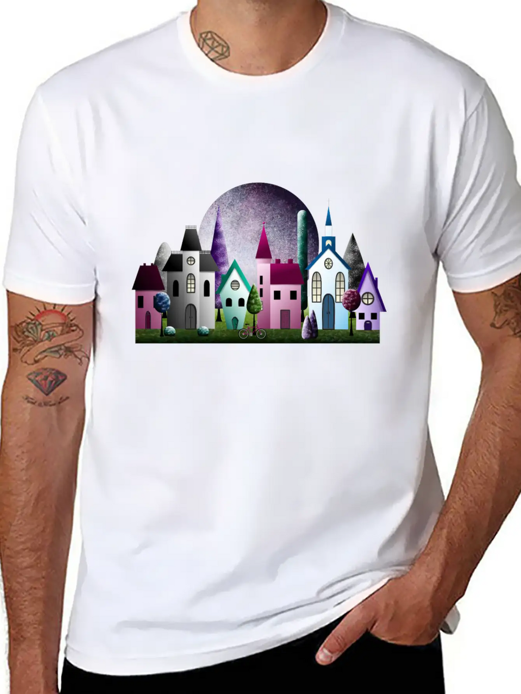 Moondale Unisex Casual T-Shirt – Clean Design For Daily Comfort