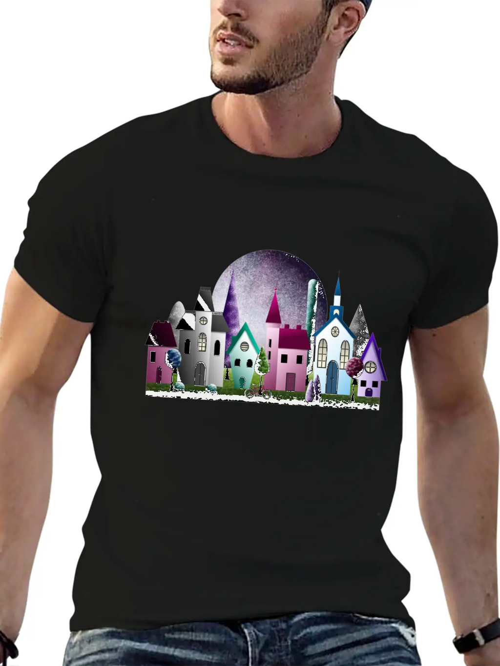 Moondale Unisex Casual T-Shirt – Clean Design For Daily Comfort