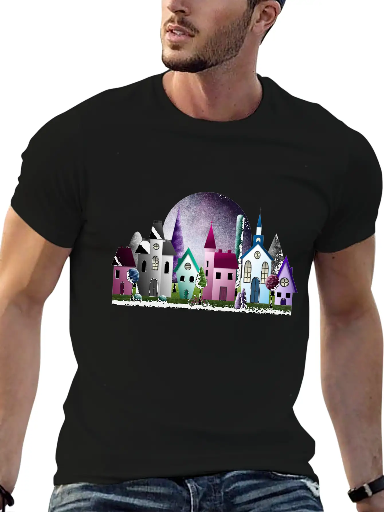 Moondale Unisex Casual T-Shirt – Clean Design For Daily Comfort