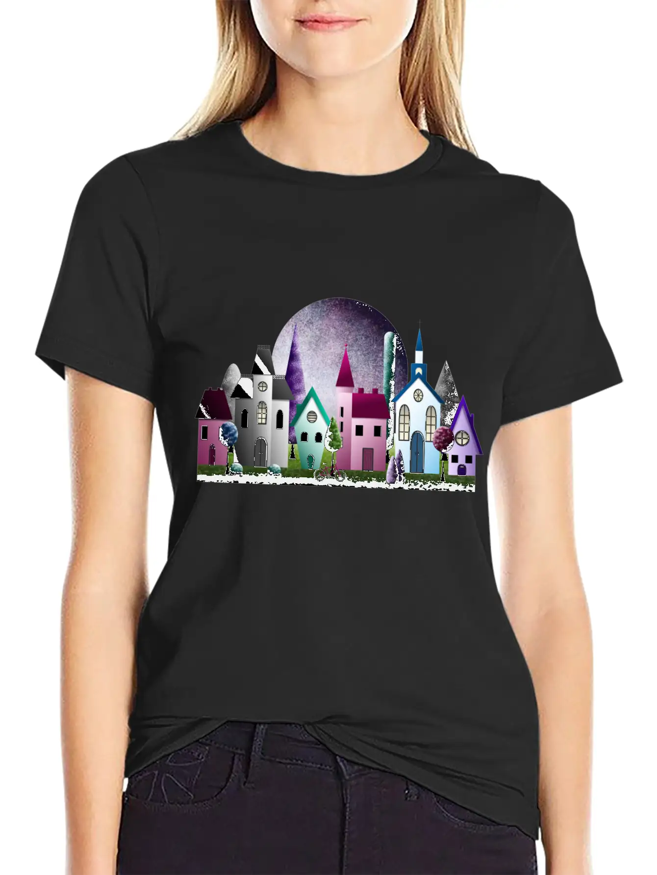 Moondale Unisex Casual T-Shirt – Clean Design For Daily Comfort