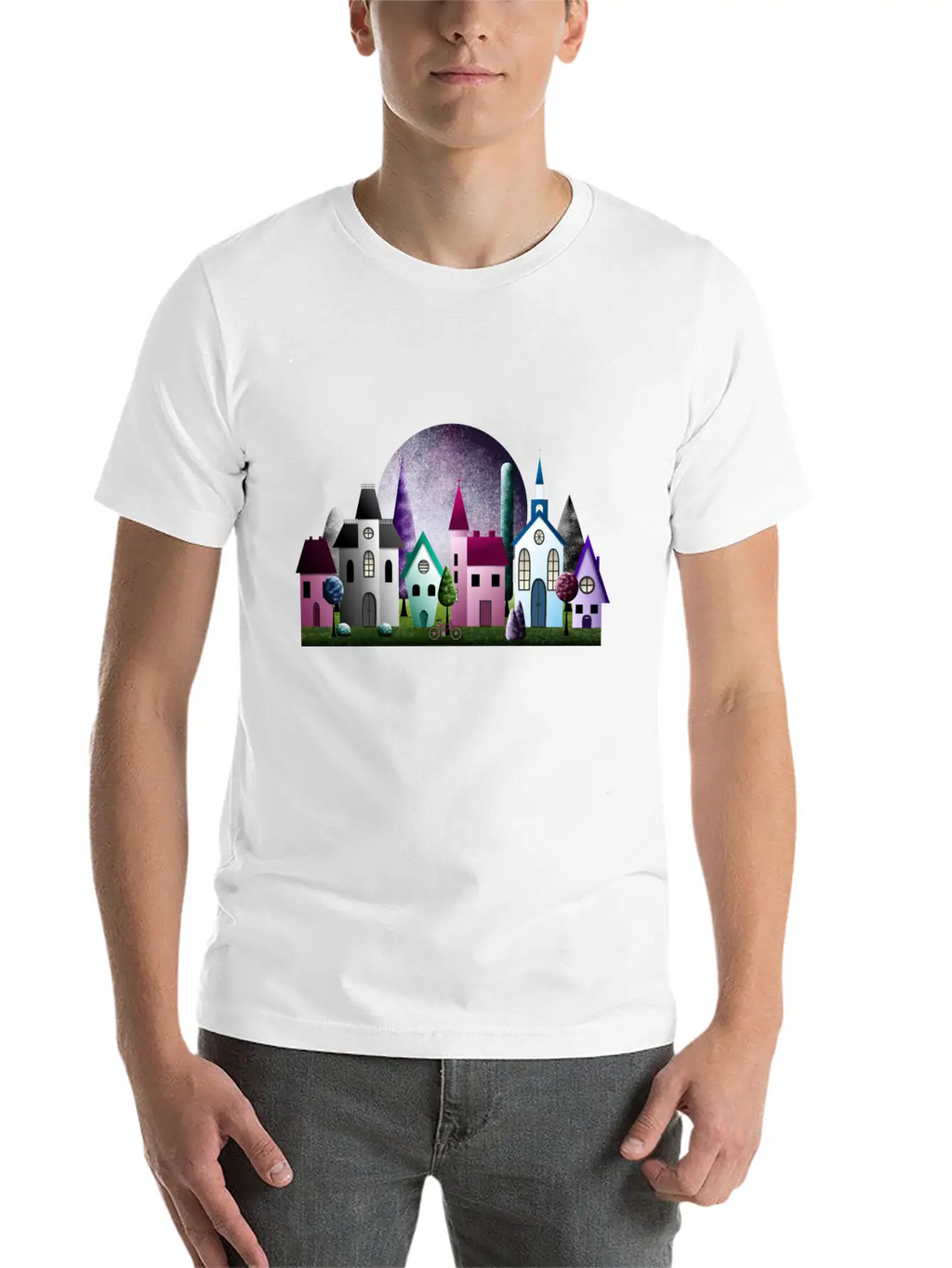 Moondale Unisex Casual T-Shirt – Clean Design For Daily Comfort