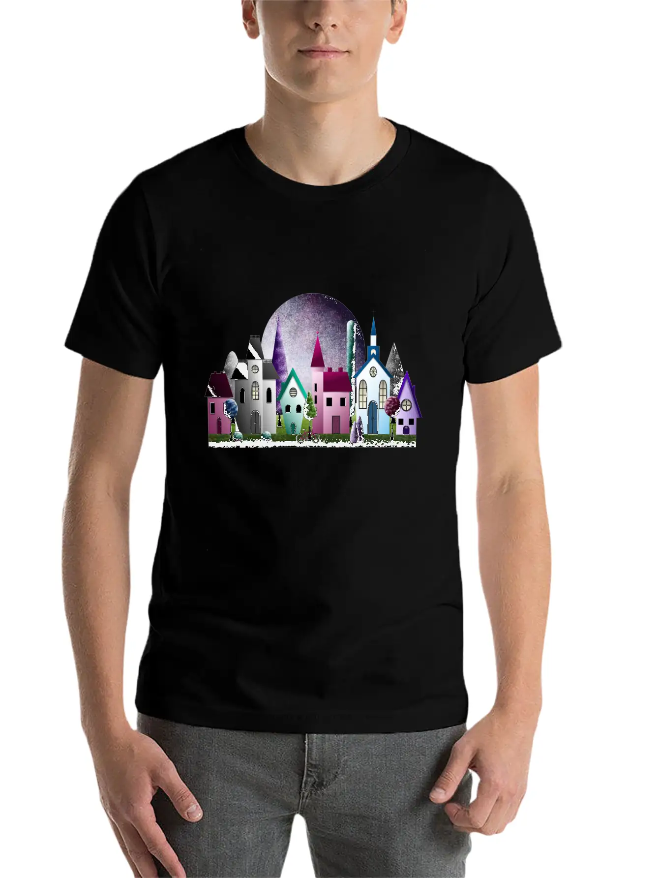 Moondale Unisex Casual T-Shirt – Clean Design For Daily Comfort