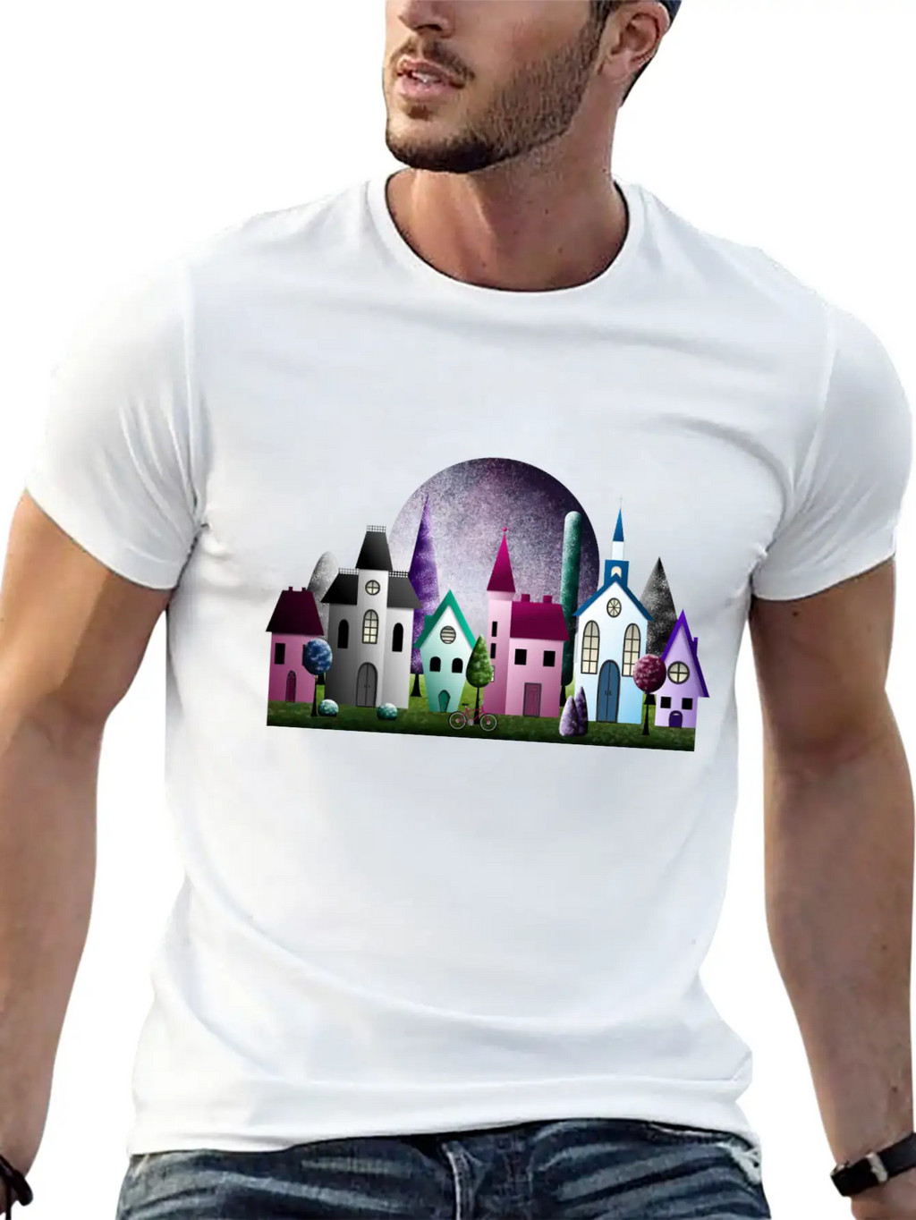 Moondale Unisex Casual T-Shirt – Clean Design For Daily Comfort