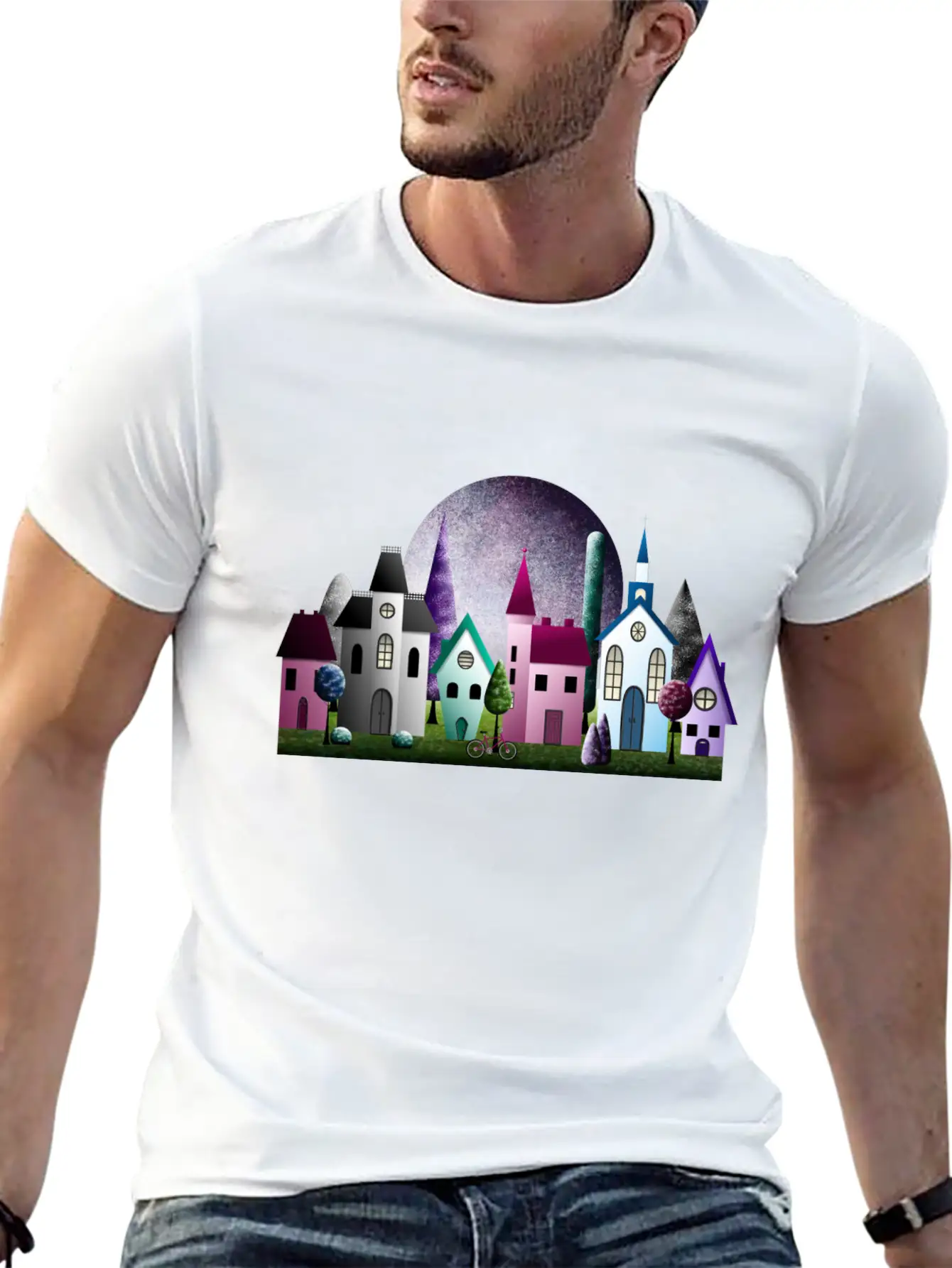 Moondale Unisex Casual T-Shirt – Clean Design For Daily Comfort