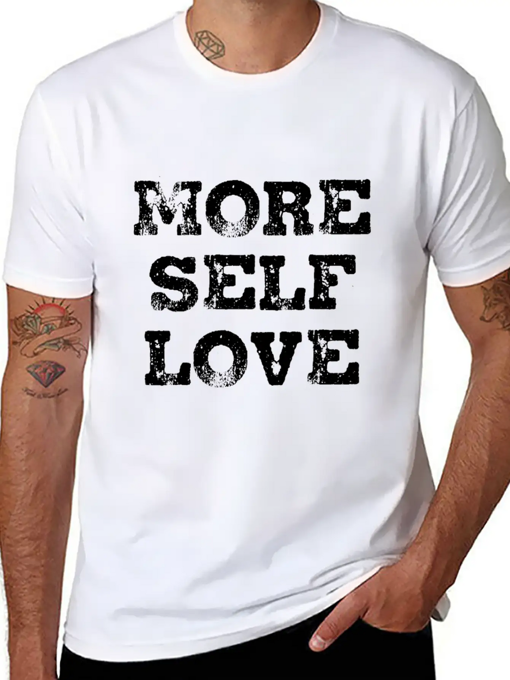 More Self Love Stylish Everyday T-Shirt – Unisex Basic Cotton Tee