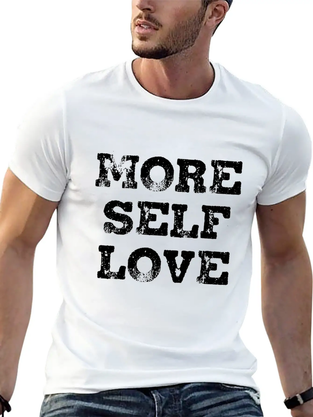 More Self Love Stylish Everyday T-Shirt – Unisex Basic Cotton Tee