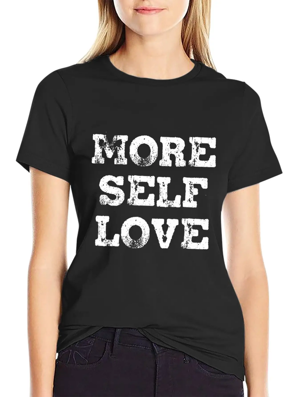More Self Love Stylish Everyday T-Shirt – Unisex Basic Cotton Tee