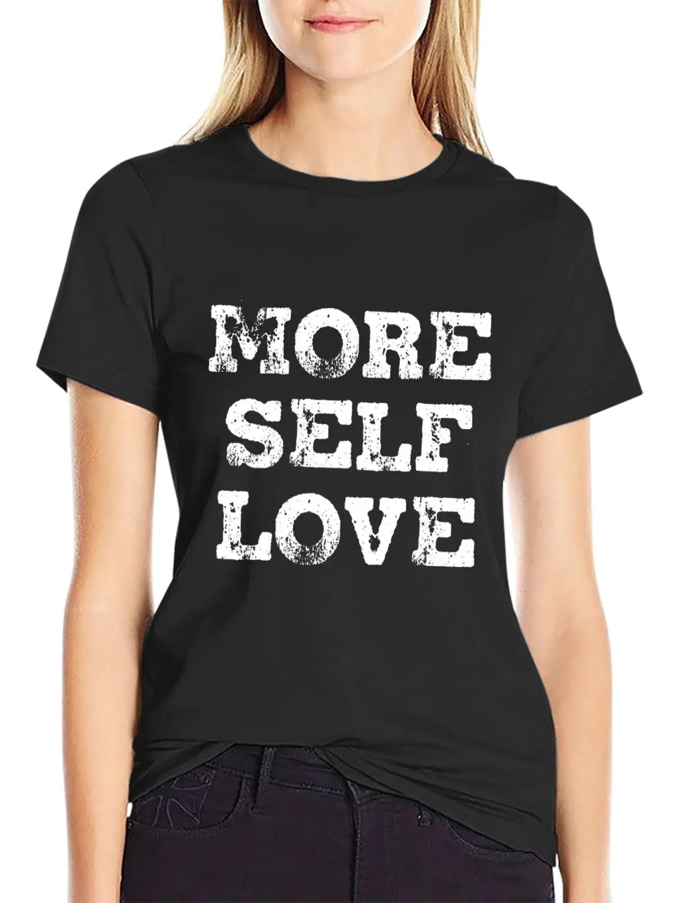More Self Love Stylish Everyday T-Shirt – Unisex Basic Cotton Tee