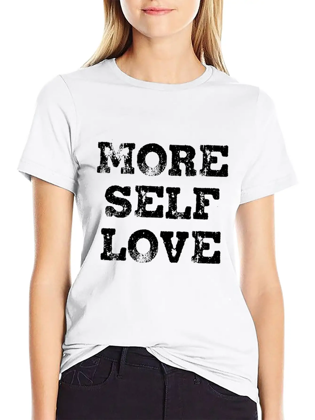 More Self Love Stylish Everyday T-Shirt – Unisex Basic Cotton Tee